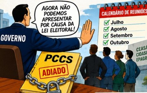 TRABALHADORES COMPLETAM 10 ANOS DE ESPERA PELA REVISÃO DOS PCCS"S DA EPAGRI, CIDASC E CEASA