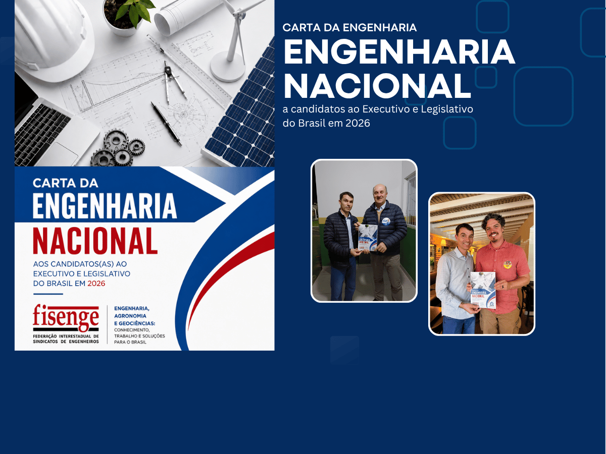SEAGRO-SC entrega Carta da Engenharia Nacional a candidatos ao Executivo e Legislativo do Brasil em 2026