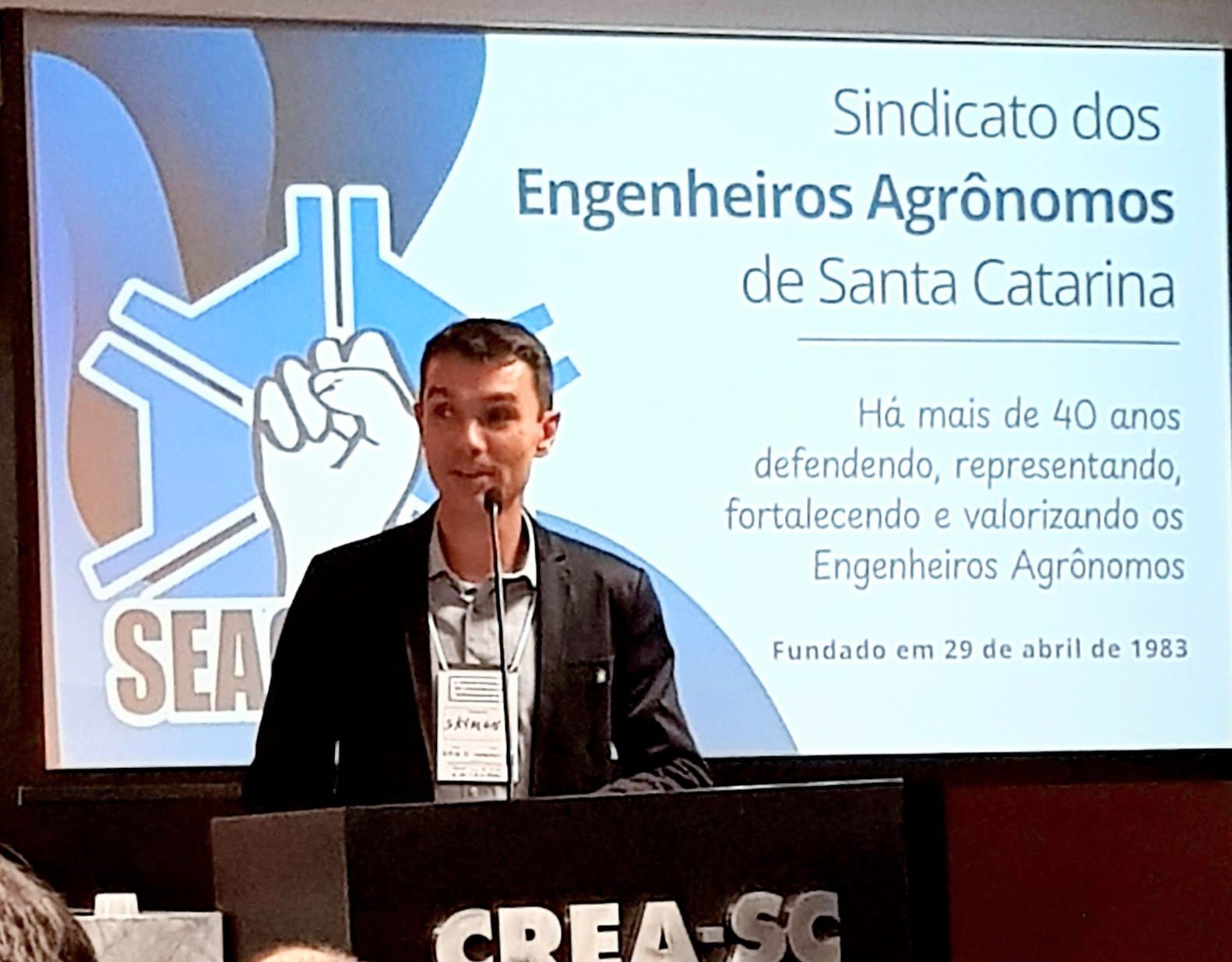 Seagro-SC presente no 4º Fórum Estadual de Lideranças da Agronomia de Santa Catarina